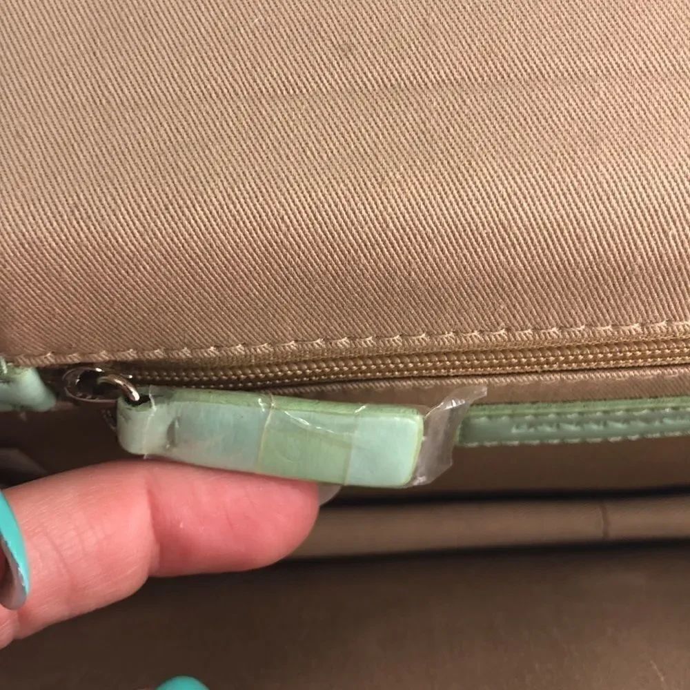 Banana Republic mint purse/clutch - Picture 7 of 11
